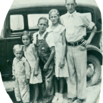 1932 dad and siblings